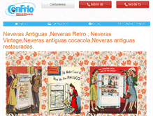 Tablet Screenshot of neverasantiguas.com